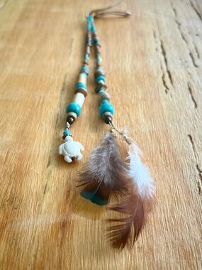 Boho Hair Beads-Handmade Hair Jewelry - Coastal Cowgirl Collection - CC2